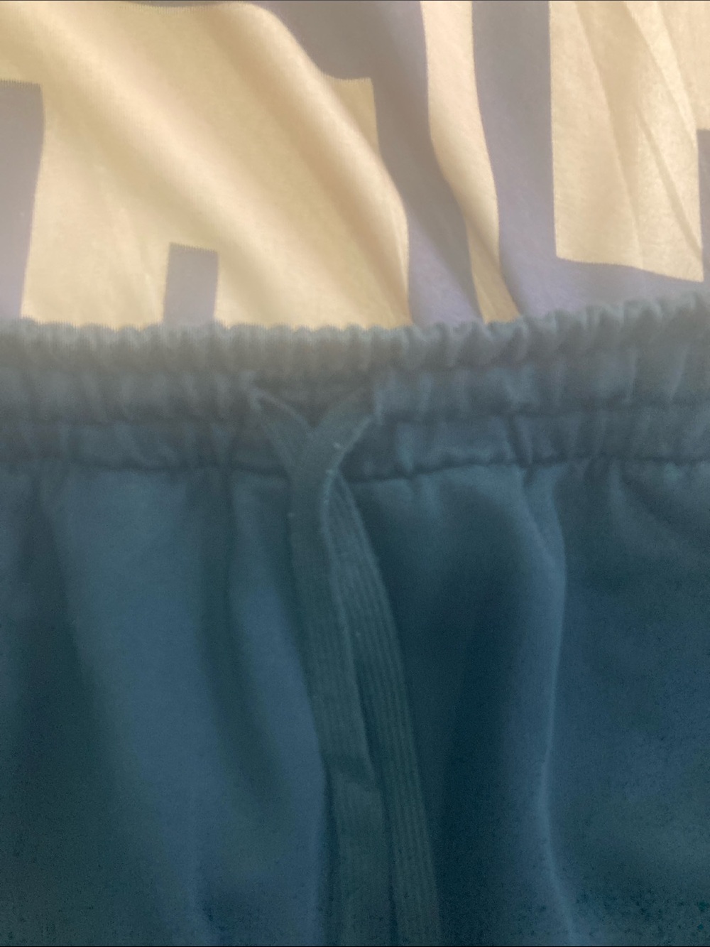 Black Drawstring Sweatpants - Picture 3 of 4